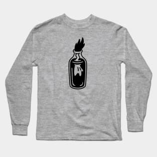 Molotov Fire Bottle Long Sleeve T-Shirt